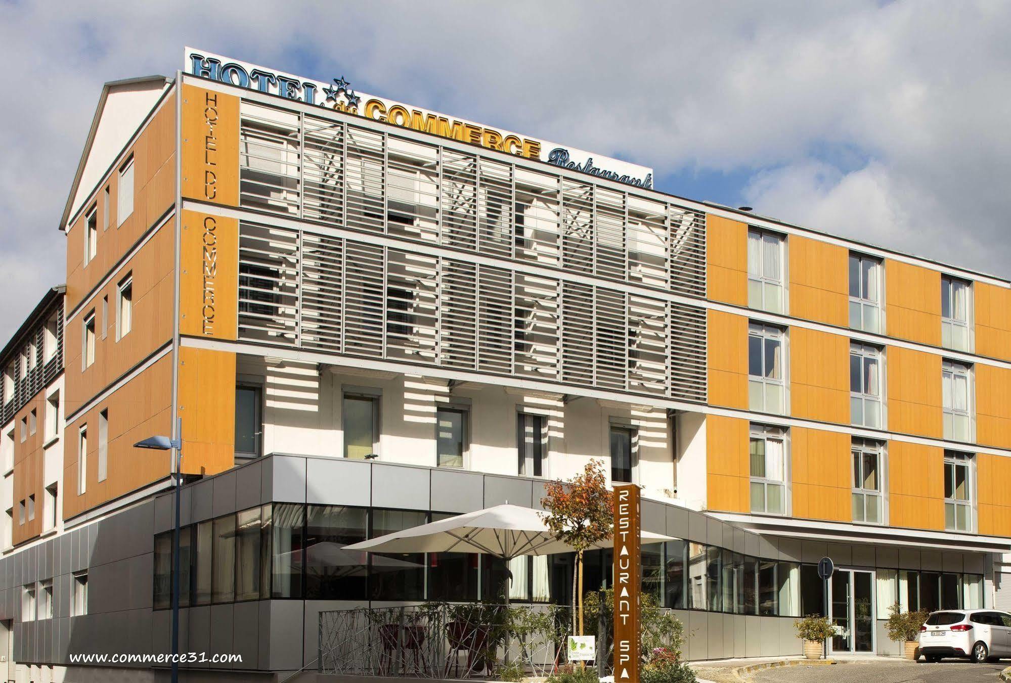 Hotel Du Commerce Spa Saint Gaudens Exterior photo